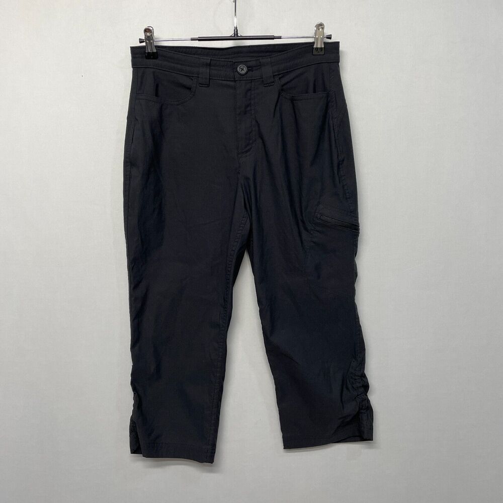 Eddie Bauer Women Outdoor Hiking Capri Capri Pants Size 10 Nylon Blend M267 -29